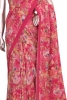 Floral  Pure Crepe Silk Saree